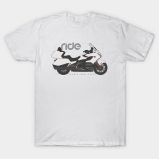 Ride gold wing tour white T-Shirt